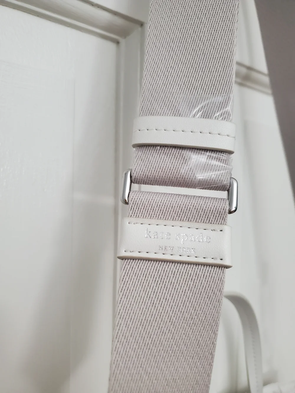 kate spade Tilly White Quilted Small Tote Bag with Detachable Strap. NWT.